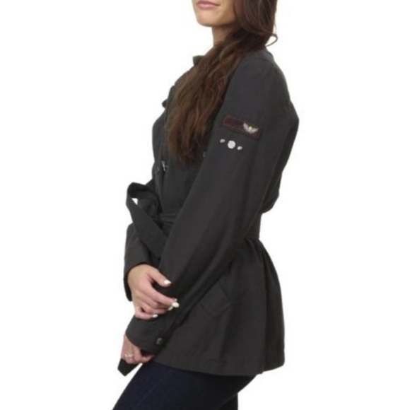 BUFFALO Grey Utility Jacket Fall - Picture 2 of 11